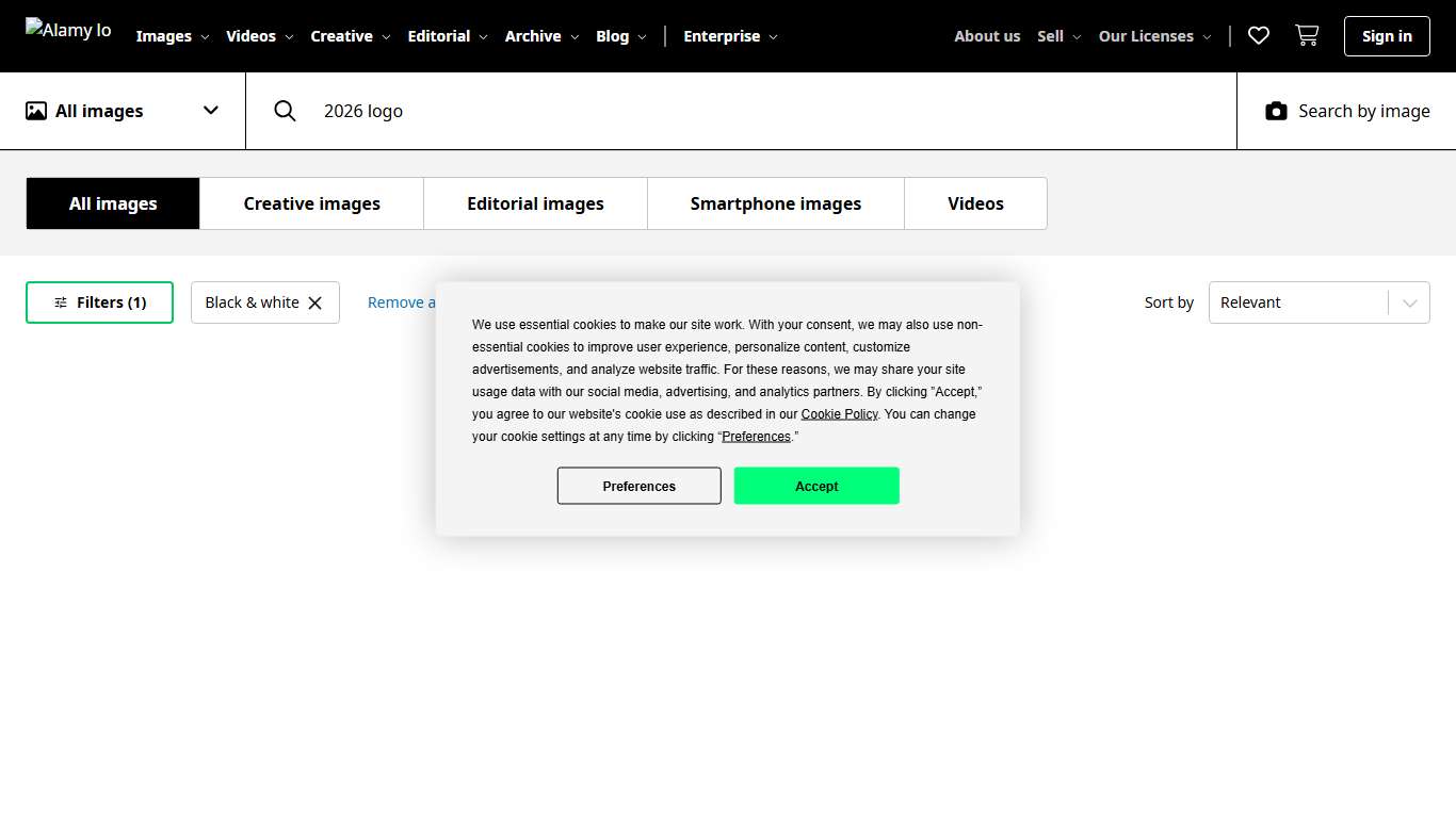 2026 logo Black and White Stock Photos & Images - Alamy 0 results